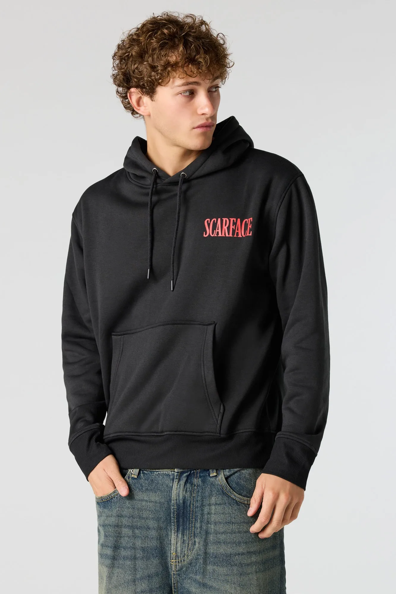Scarface Graphic Fleece Hoodie sold by Urban Planet product image thumbnail 2