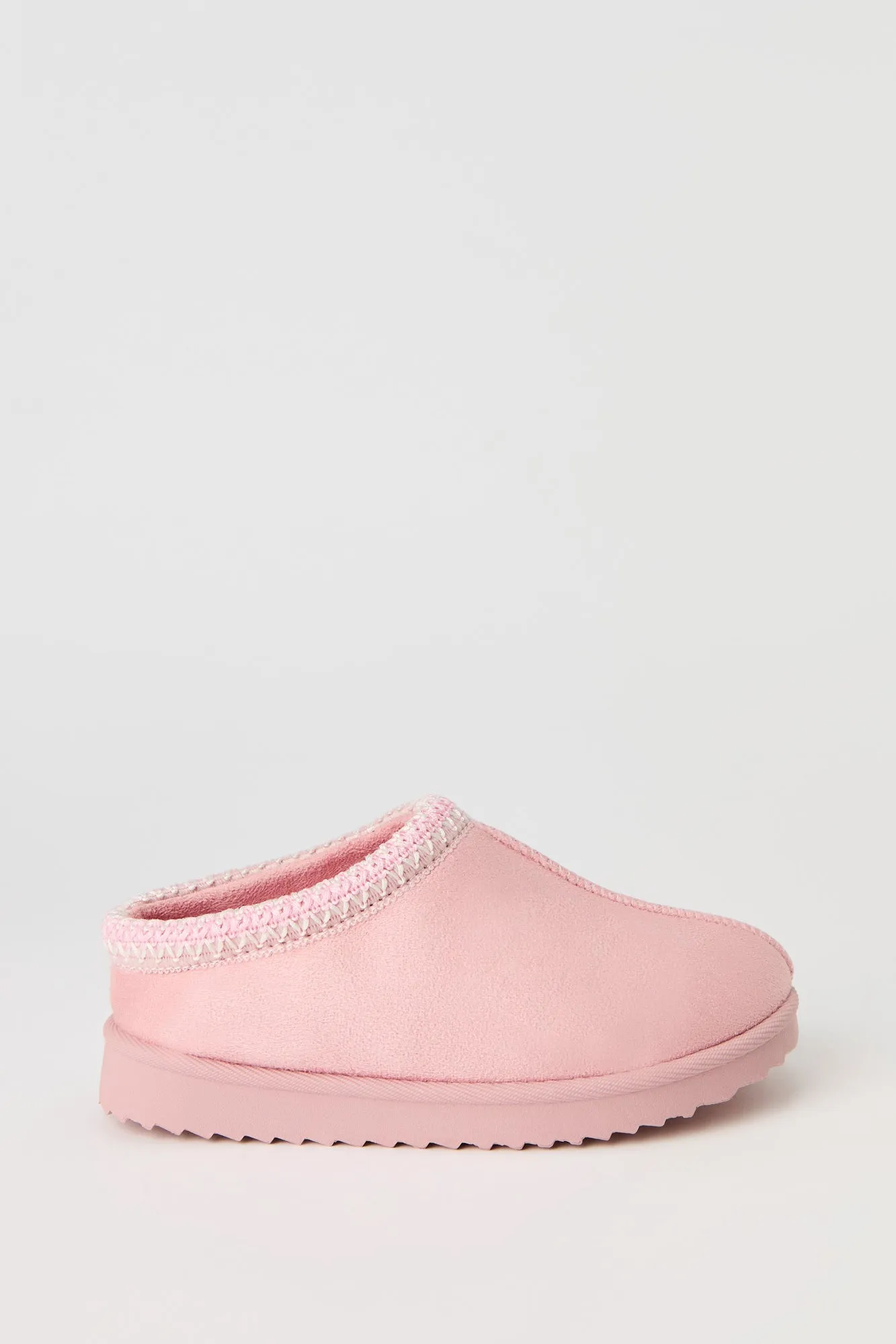 Faux Suede Embroidered Slipper Booties sold by Urban Planet product image thumbnail 2