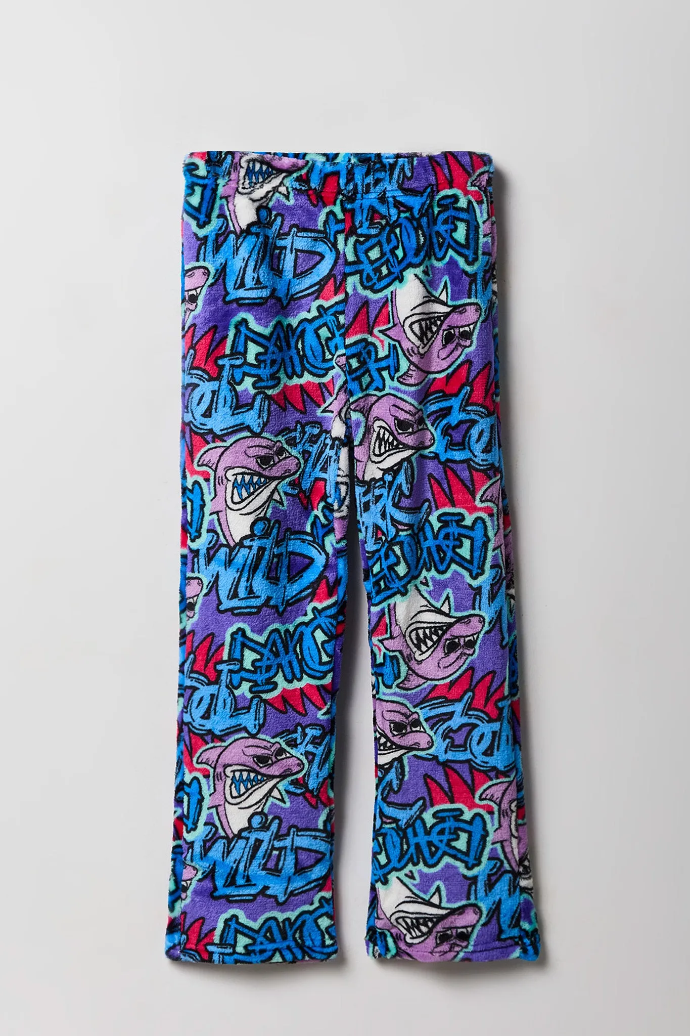 Pantalon de pyjama imprimé en peluche pour garçon sold by Urban Planet product image thumbnail 3