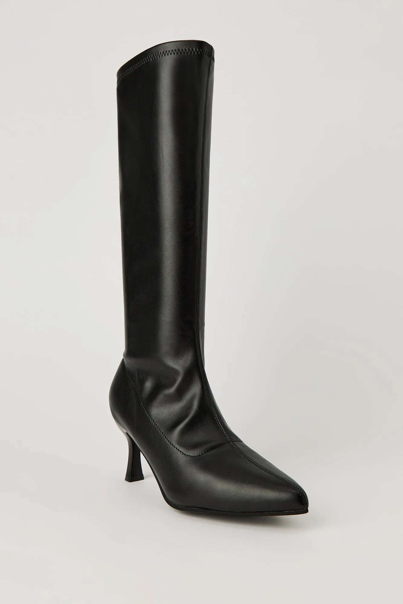 Bottes aux mollets à talon bottine sold by Urban Planet product image thumbnail 3