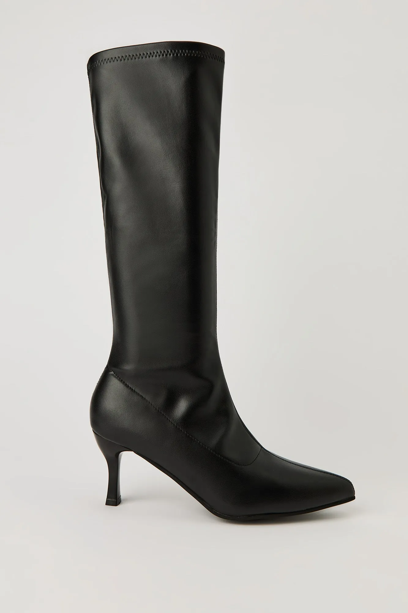 Bottes aux mollets à talon bottine sold by Urban Planet product image thumbnail 2