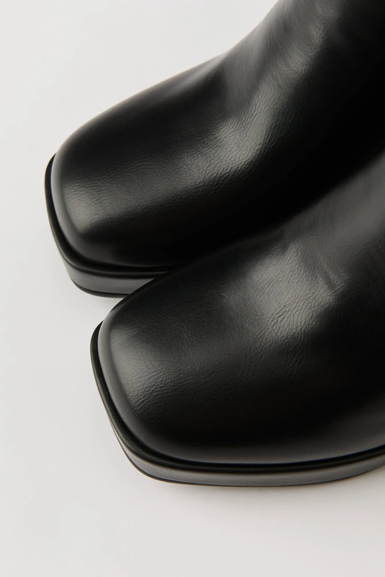 Faux Leather Knee High Platform Boot sold by Urban Planet product image thumbnail 4