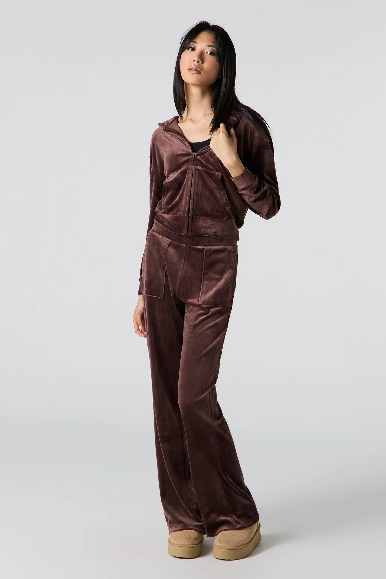 Pantalon en velours à jambe large sold by Urban Planet product image thumbnail 5