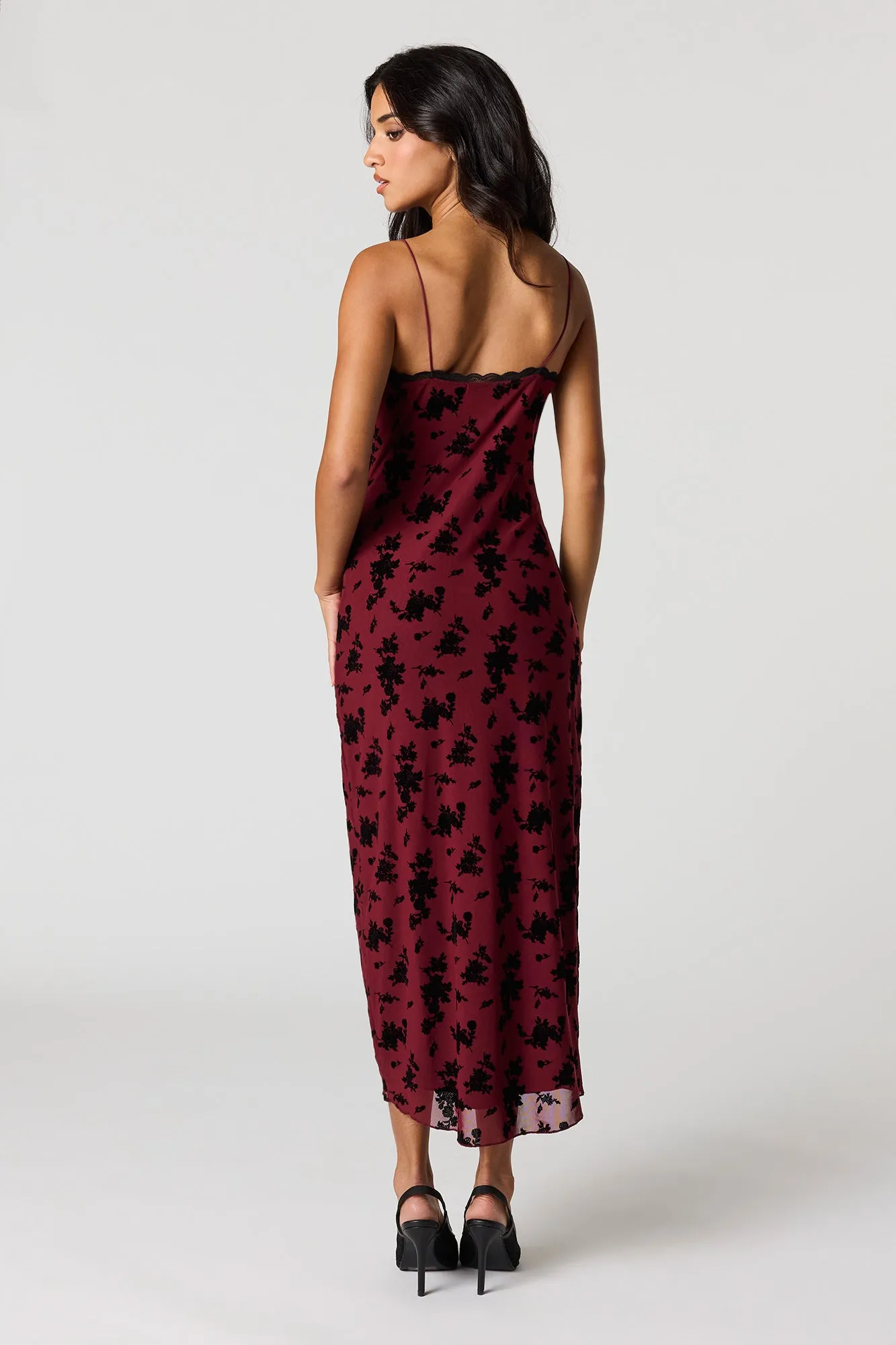 Floral Mesh Midi Dress sold by Urban Planet product image thumbnail 3