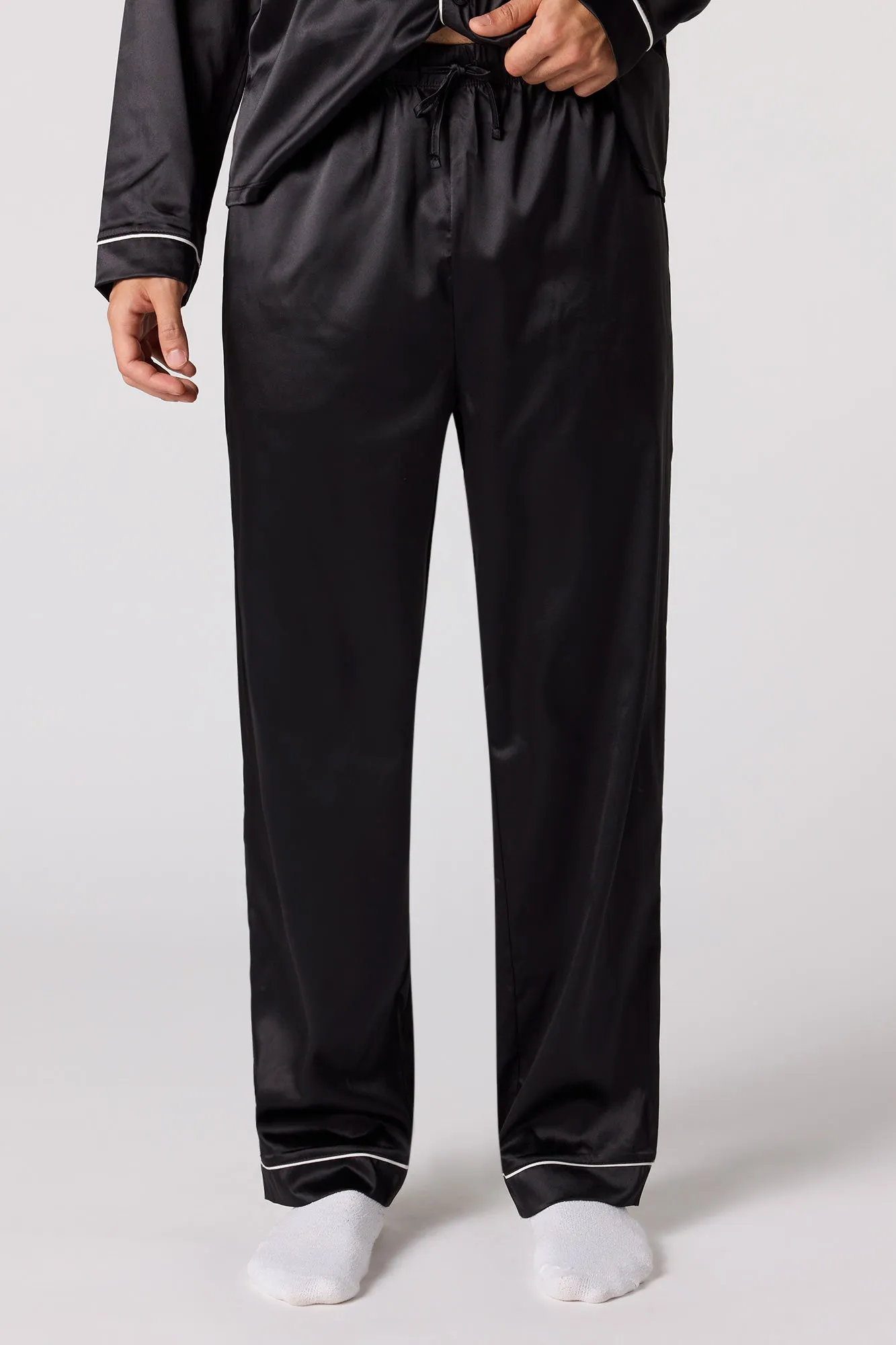 Satin Pajama Pant sold by Urban Planet product image thumbnail 4
