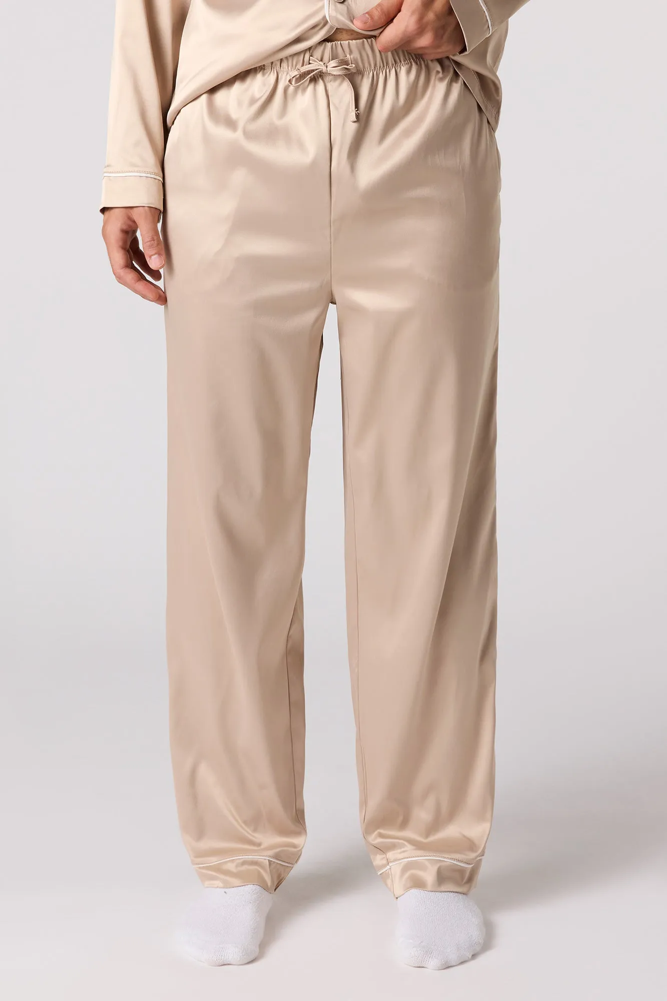 Satin Pajama Pant sold by Urban Planet