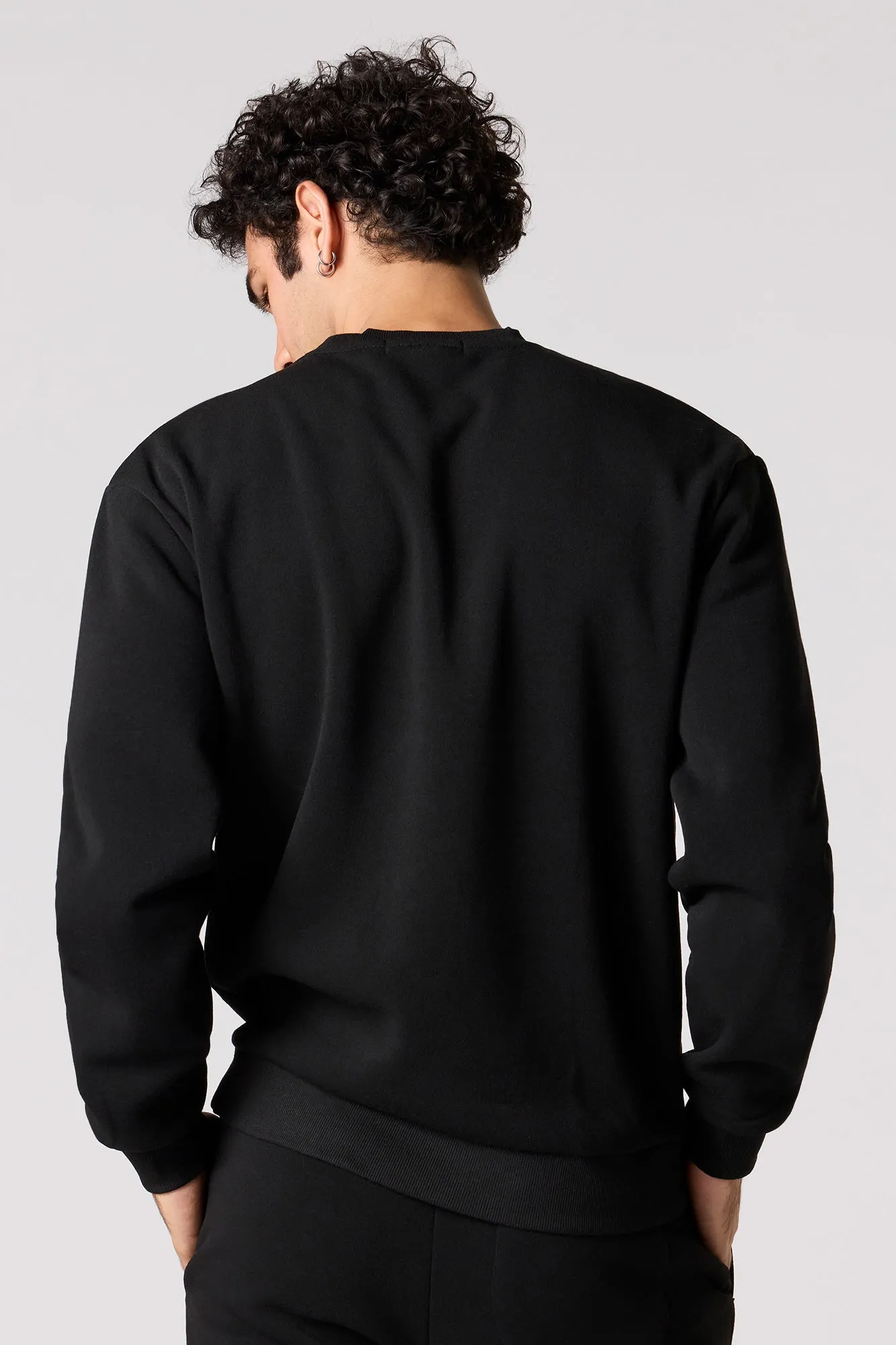 Classic Fleece Sweatshirt sold by Urban Planet product image thumbnail 5