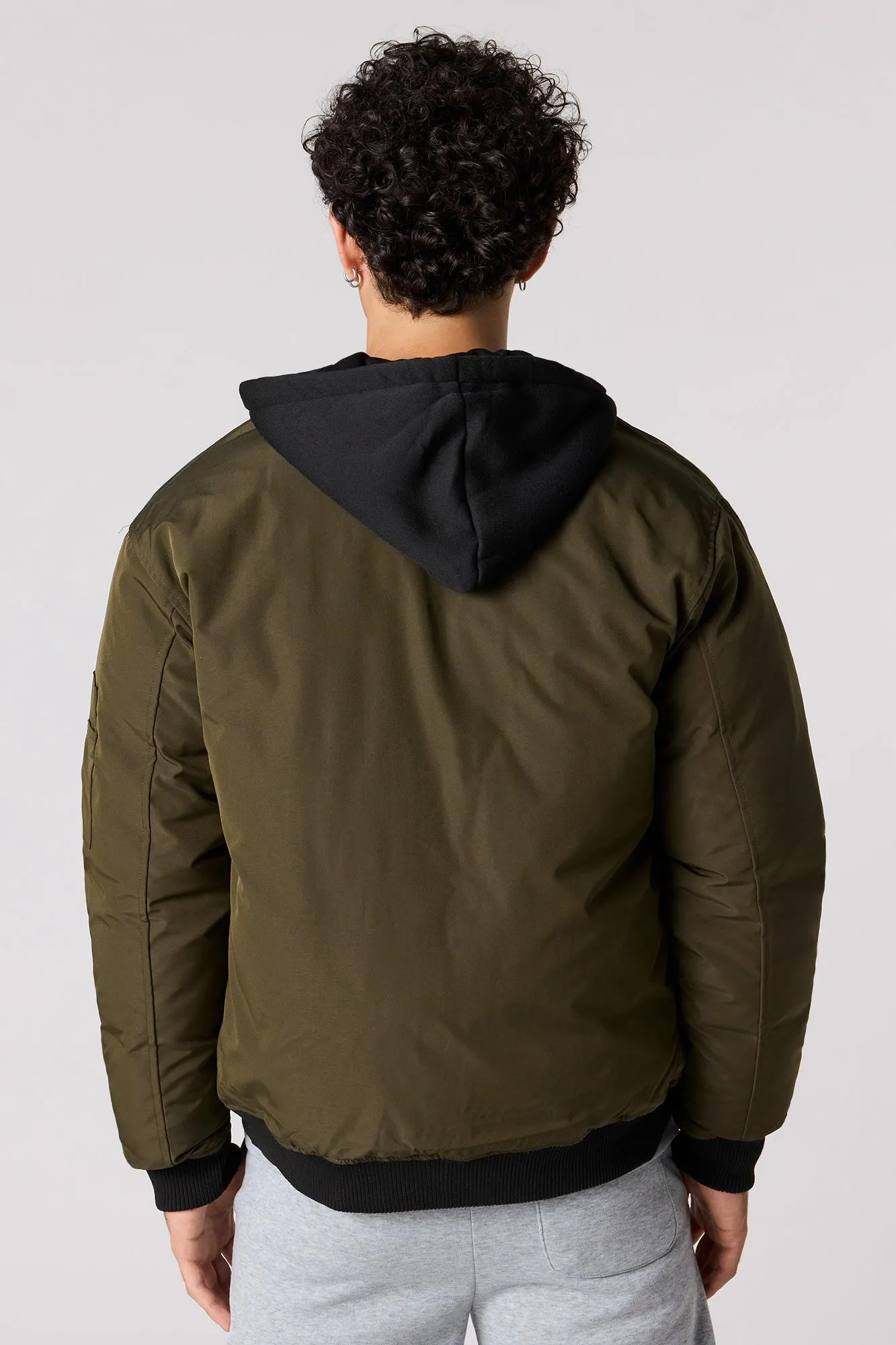 Hooded Flight Jacket sold by Urban Planet product image thumbnail 2