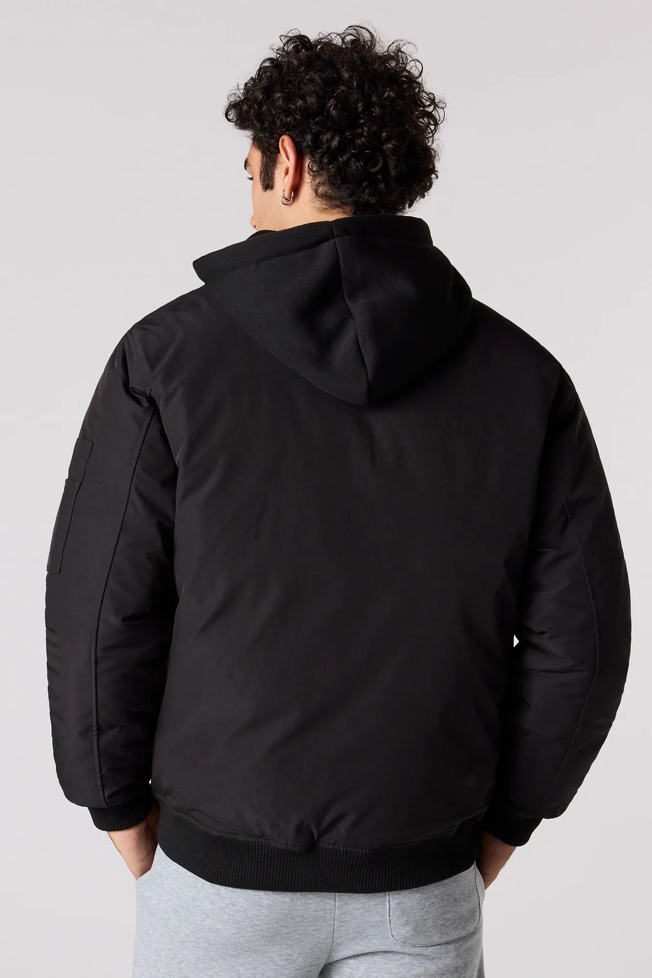 Blouson aviateur à capuchon sold by Urban Planet product image thumbnail 3