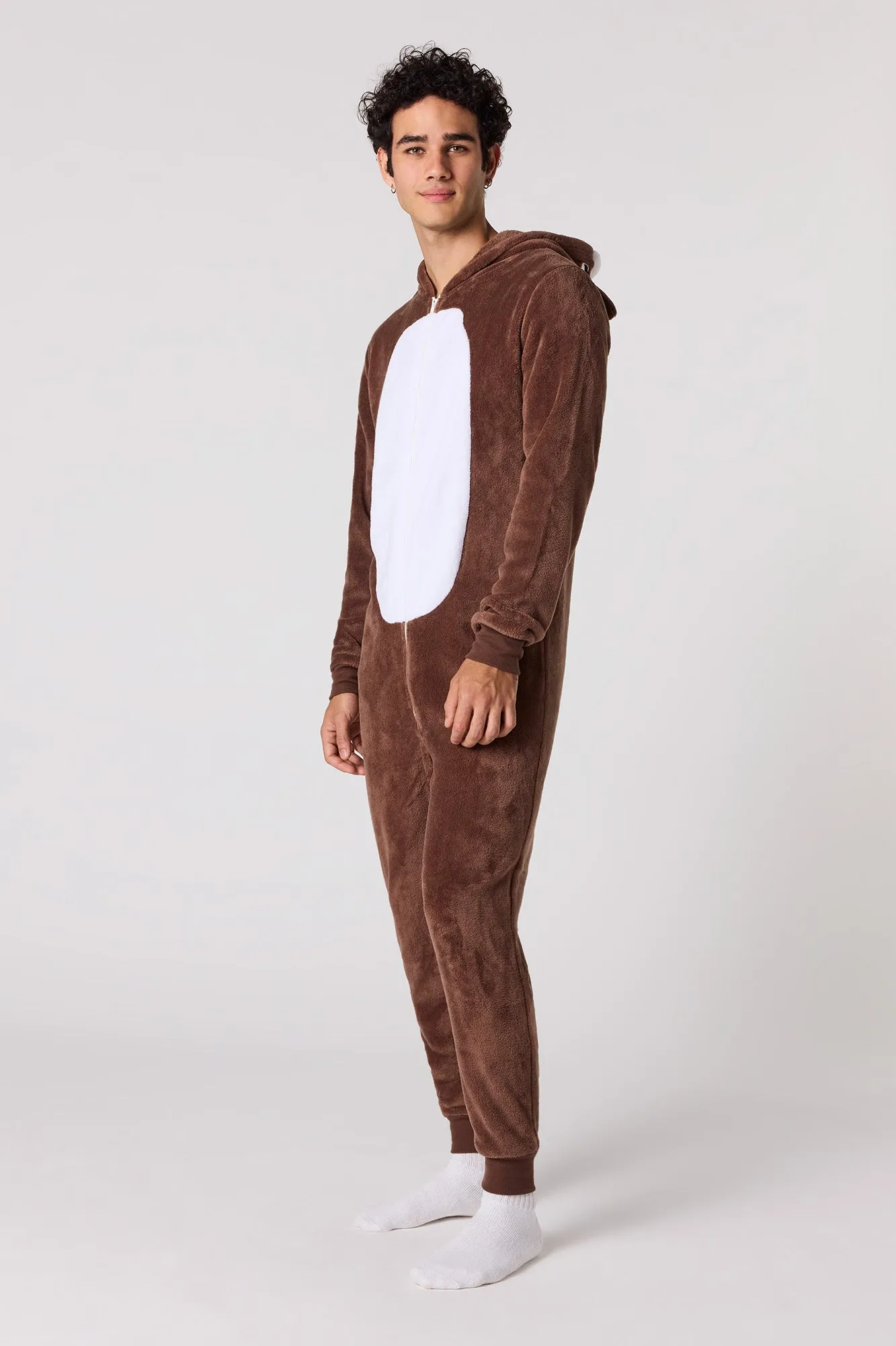 3D Rudolph Plush Onesie sold by Urban Planet product image thumbnail 2