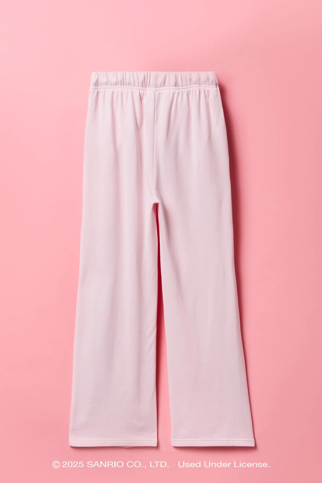 My Melody™ Girls Glitter Graphic Fleece Sweatpant sold by Urban Planet product image thumbnail 2