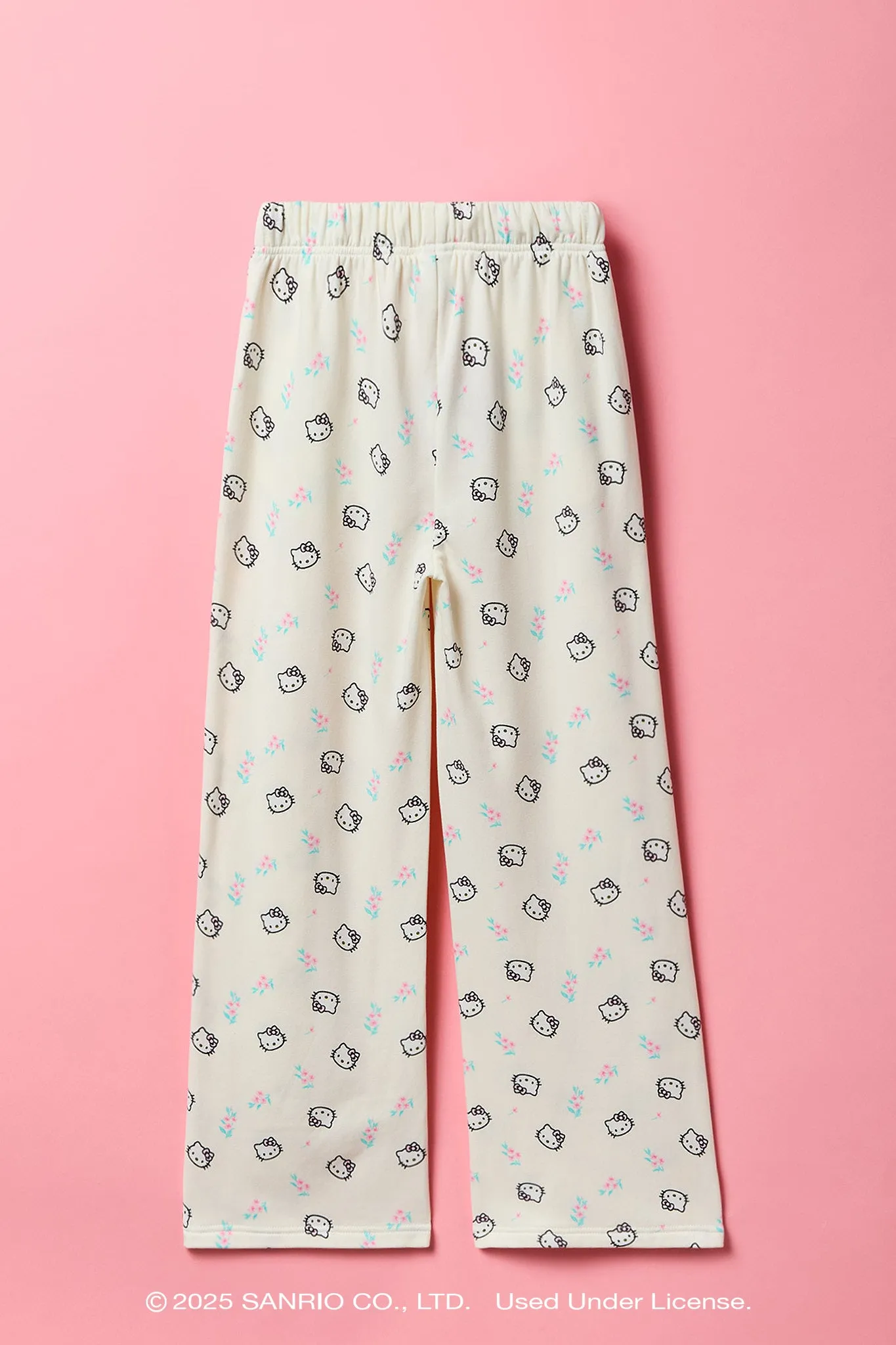 Pantalon d'entraînement en molleton à imprimé Hello Kitty® pour fille sold by Urban Planet product image thumbnail 2