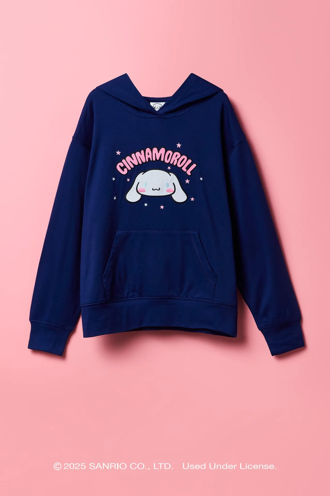 Cinnamoroll™ Girls Embroidered Fleece Hoodie sold by Urban Planet product image thumbnail 2