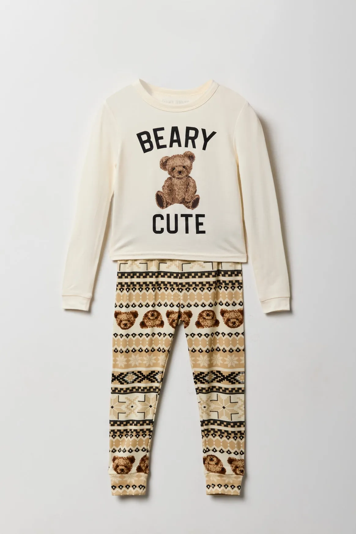 Ensemble deux-pièces Pyjamas de famille à imprimé Bear Hugs pour tout-petit sold by Urban Planet