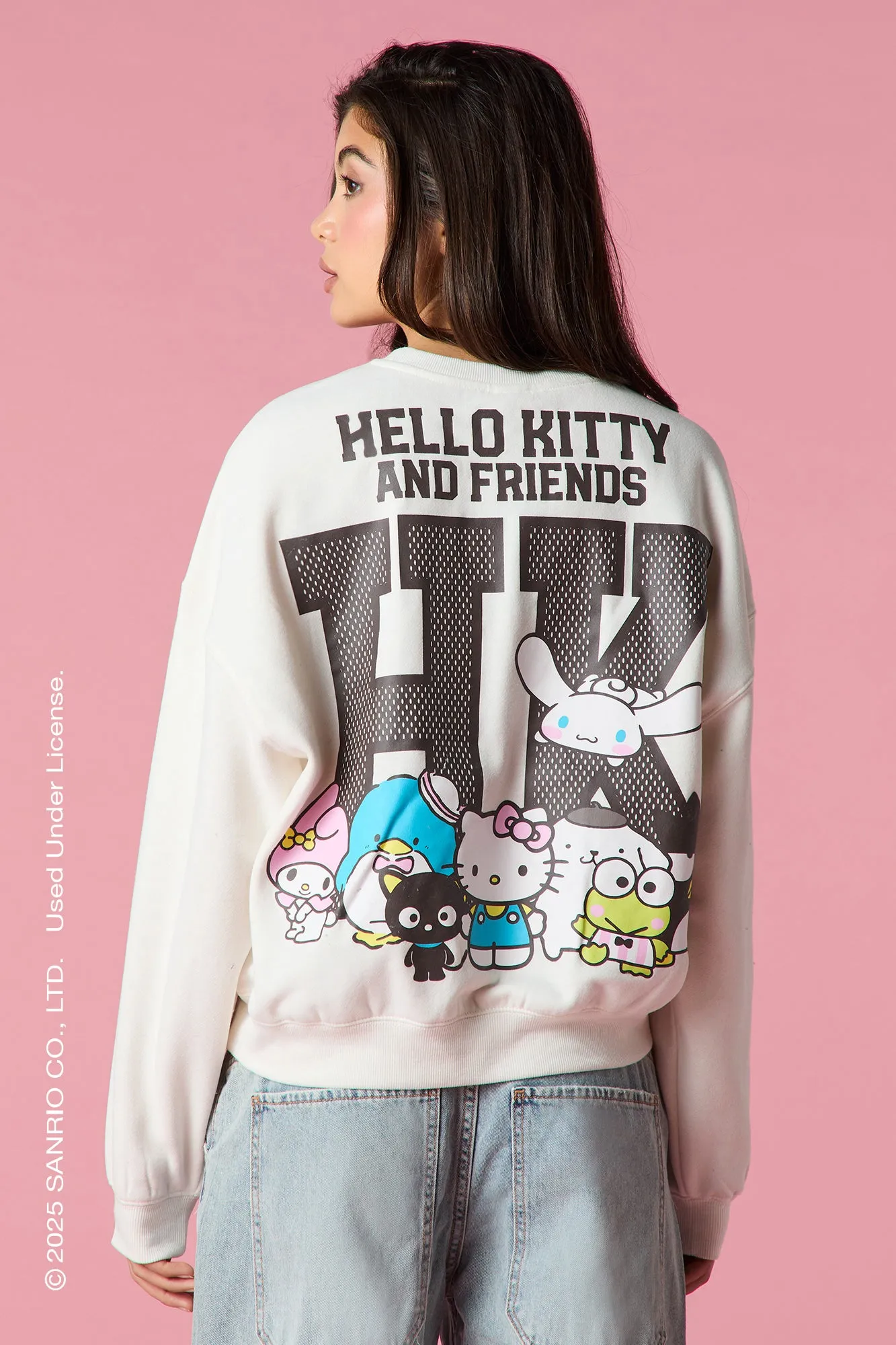 Chandail en molleton à imprimé Hello Kitty® and Friends sold by Urban Planet product image thumbnail 2
