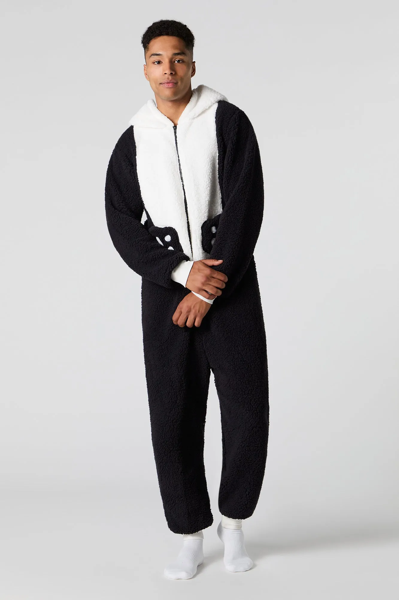 3D Panda Plush Onesie sold by Urban Planet product image thumbnail 3