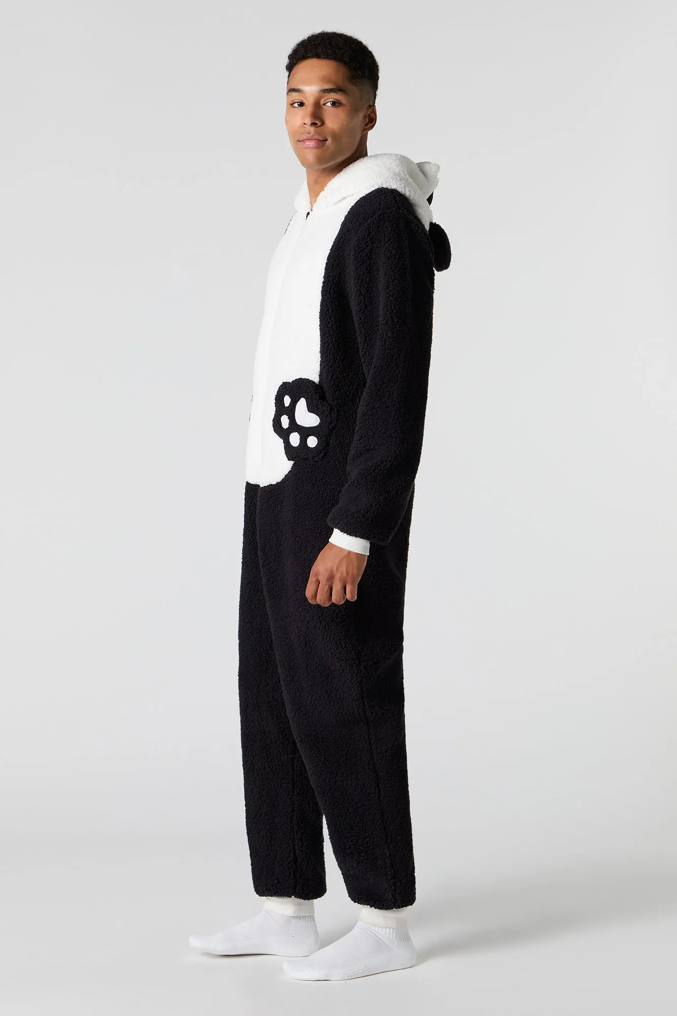 3D Panda Plush Onesie sold by Urban Planet product image thumbnail 2