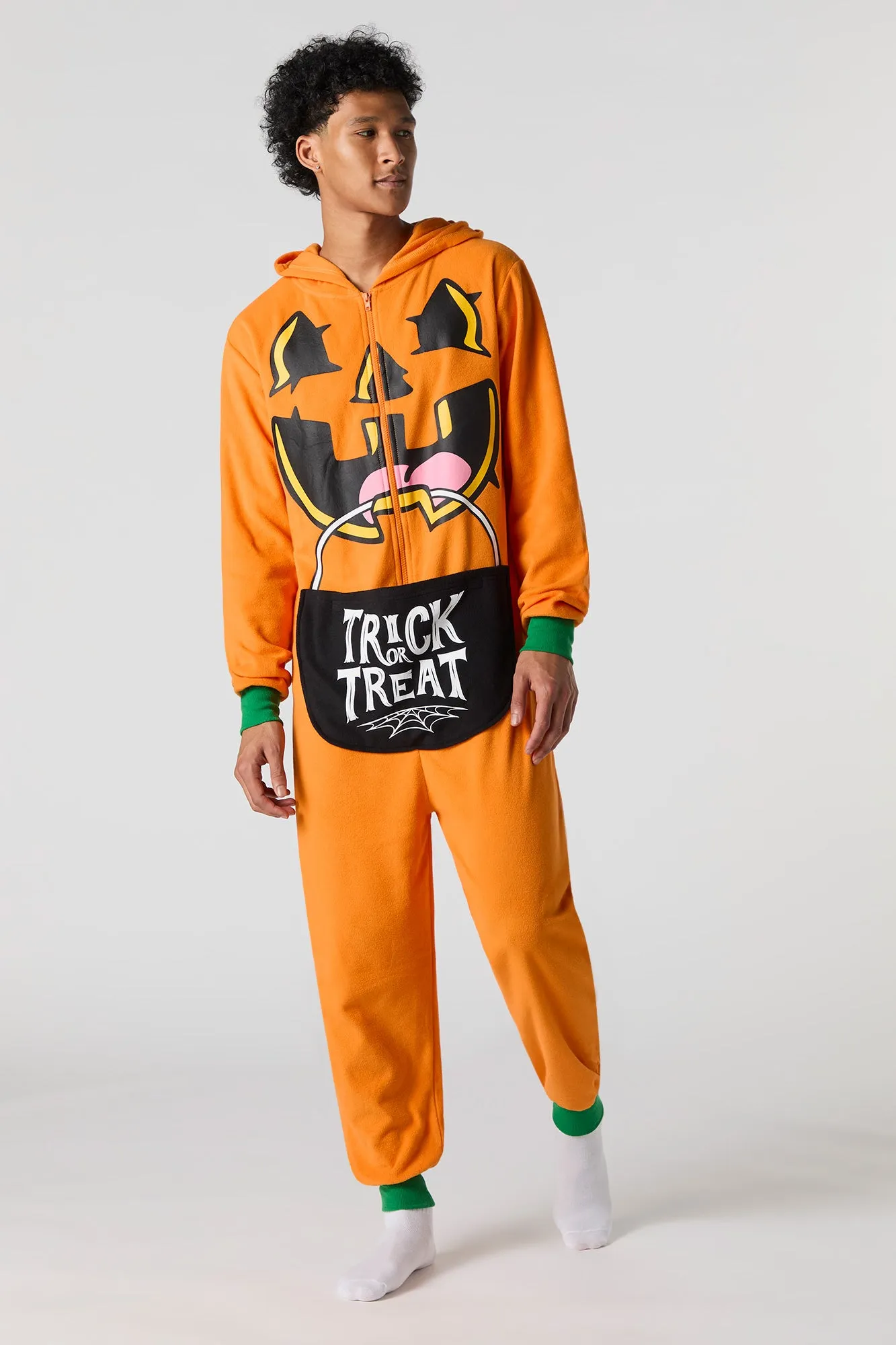 Halloween Pumpkin 3D Onesie sold by Urban Planet product image thumbnail 2