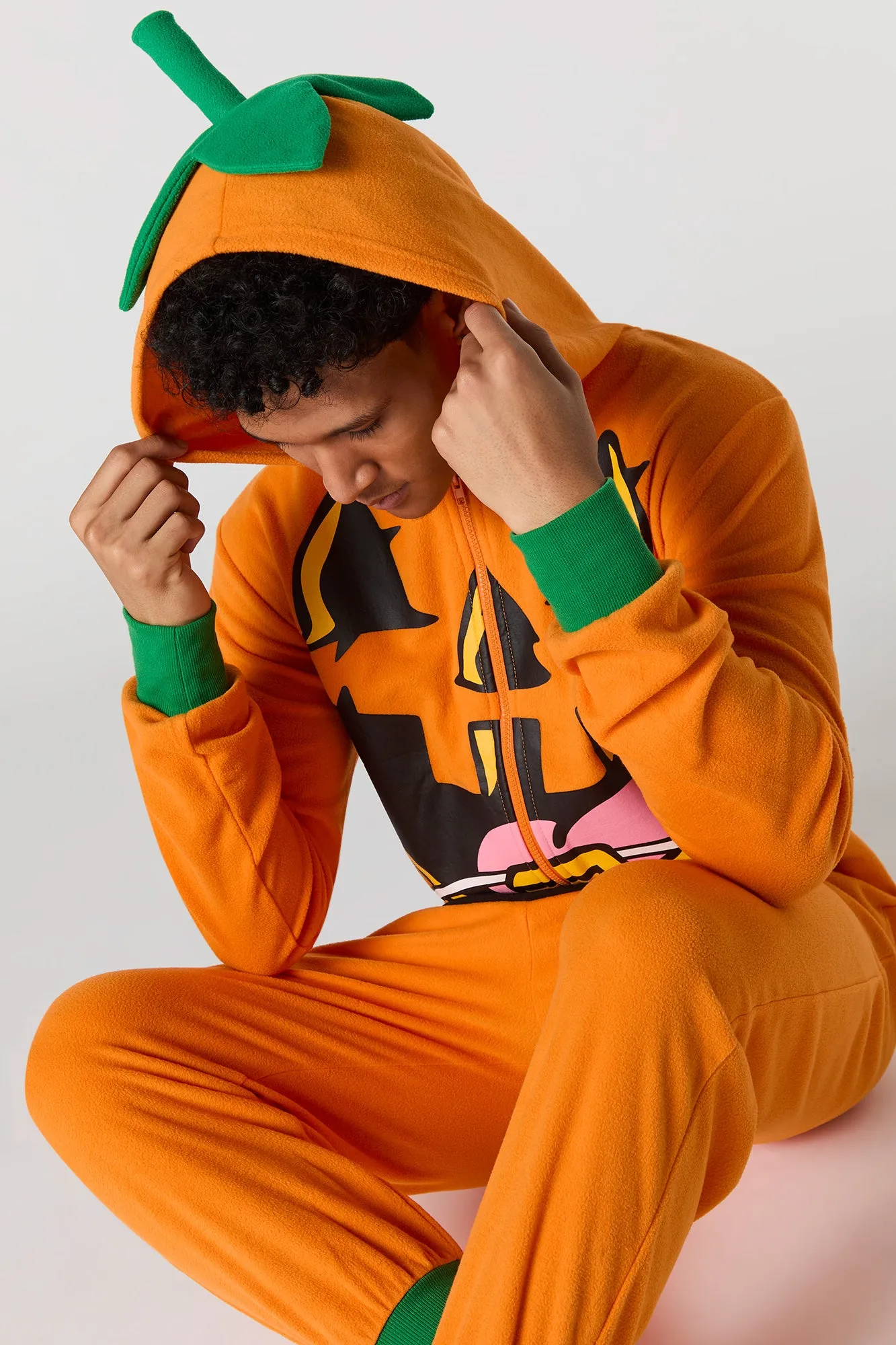 Halloween Pumpkin 3D Onesie sold by Urban Planet