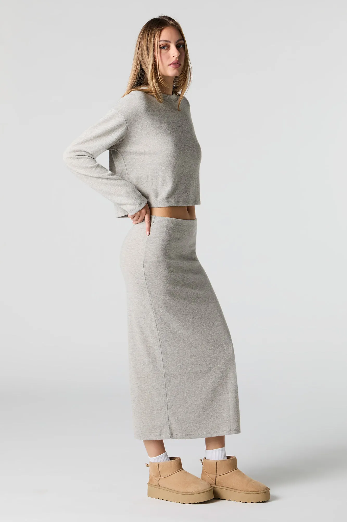 Knit Maxi Skirt sold by Urban Planet product image thumbnail 5