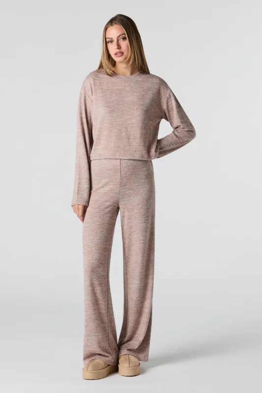 Wide Leg Knit Pant sold by Urban Planet