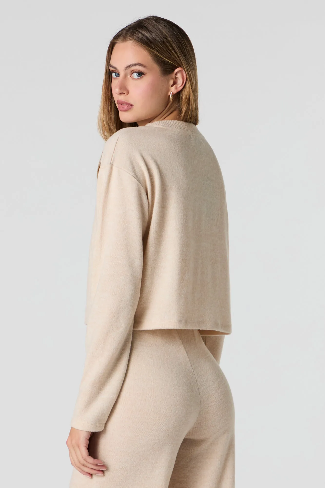 Knit Cropped Sweater sold by Urban Planet product image thumbnail 5