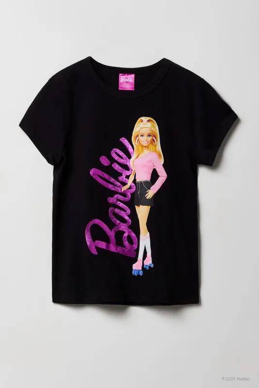 T-shirt à imprimé Barbie pour fille sold by Urban Planet