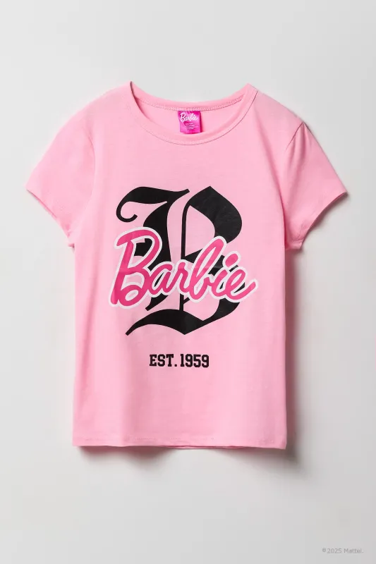 T-shirt à imprimé Barbie Dream Life pour fille made by Urban Planet