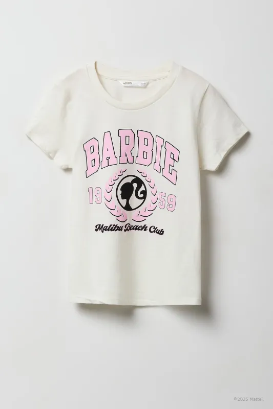 Barbie™ Girls Malibu Beach Graphic T-Shirt sold by Urban Planet