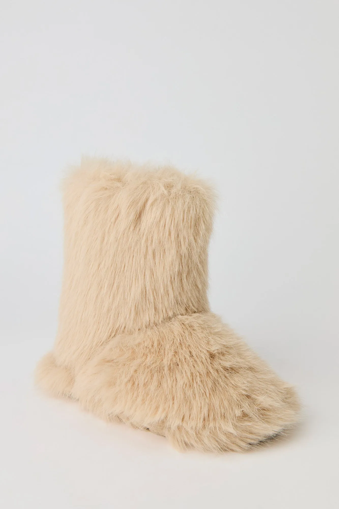 Shaggy Faux Fur Booties sold by Urban Planet product image thumbnail 3