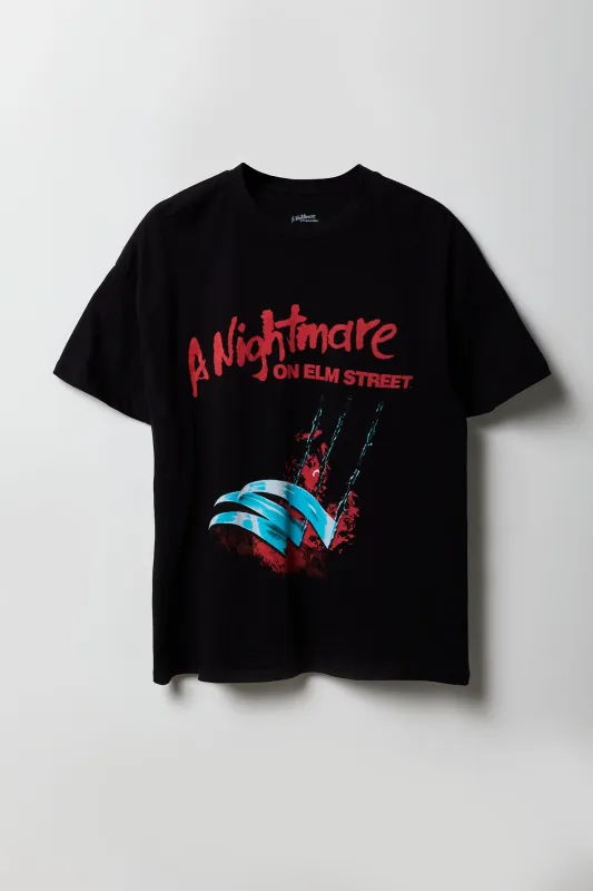 Horror Movie Graphic Boyfriend T-Shirt sold by Urban Planet