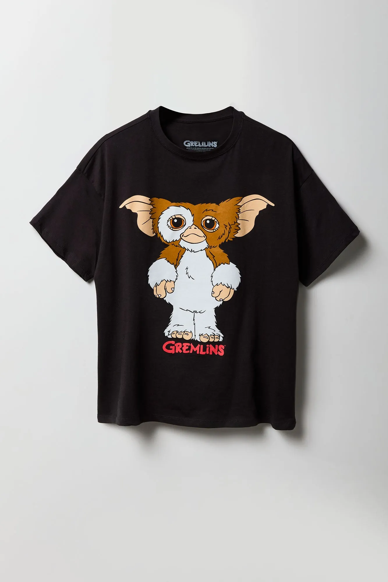 Gremlins Graphic Boyfriend T-Shirt sold by Urban Planet product image thumbnail 2