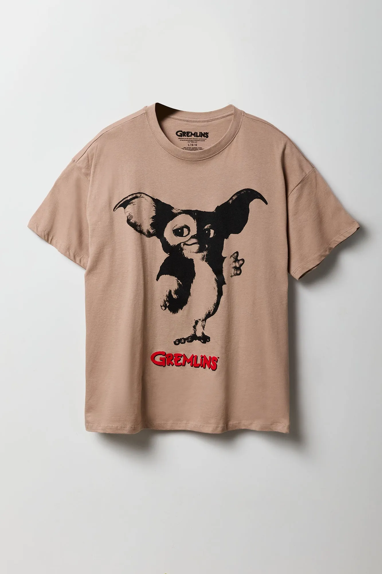 Gremlins Graphic Boyfriend T-Shirt sold by Urban Planet product image thumbnail 3
