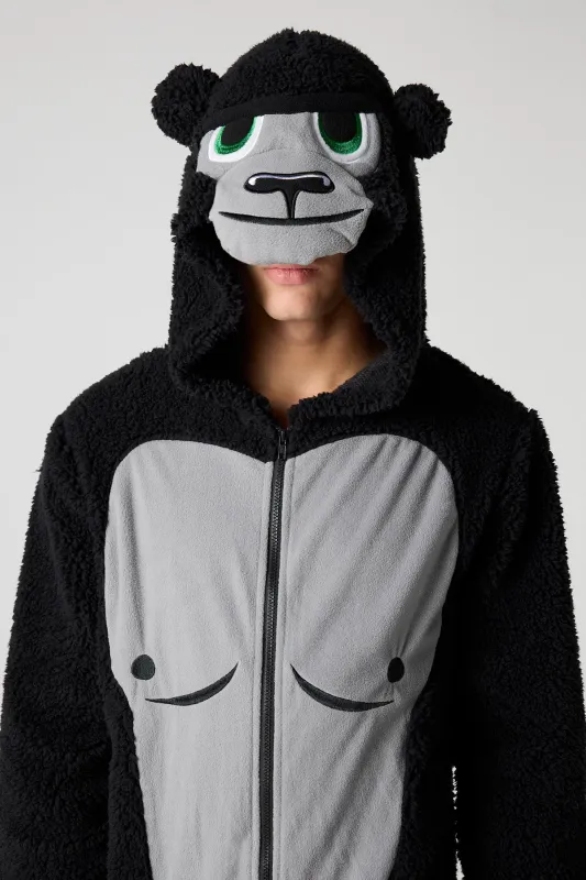 3D Gorilla Sherpa Onesie sold by Urban Planet