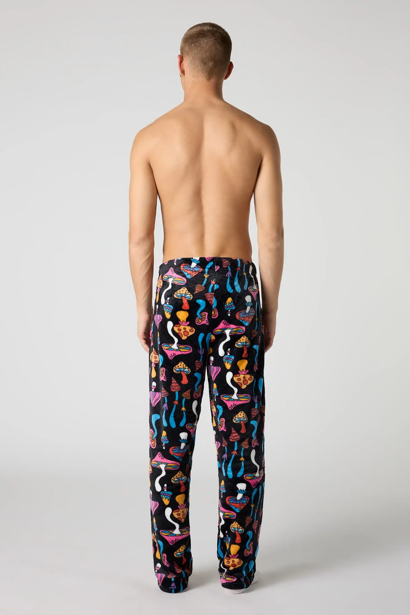 Printed Plush Pajama Pant sold by Urban Planet product image thumbnail 3