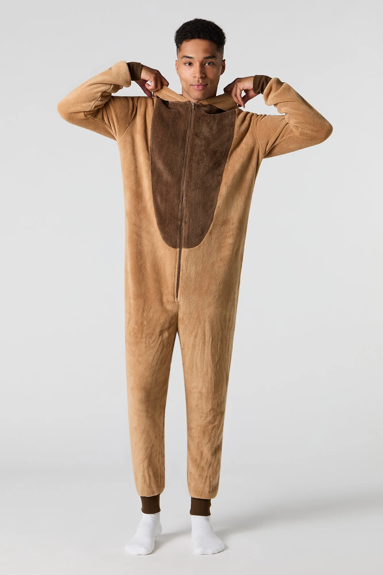 3D Dog Plush Onesie sold by Urban Planet product image thumbnail 3