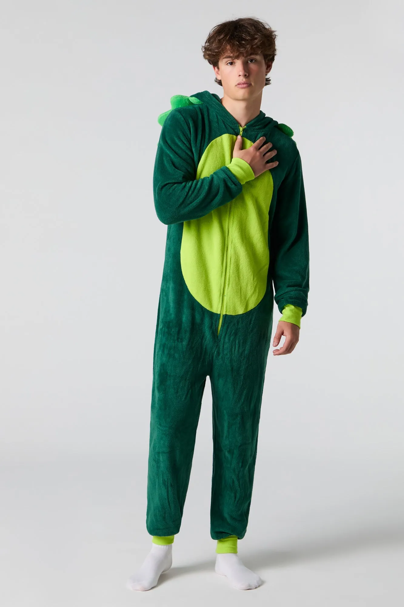 3D Dinosaur Plush Onesie sold by Urban Planet product image thumbnail 3