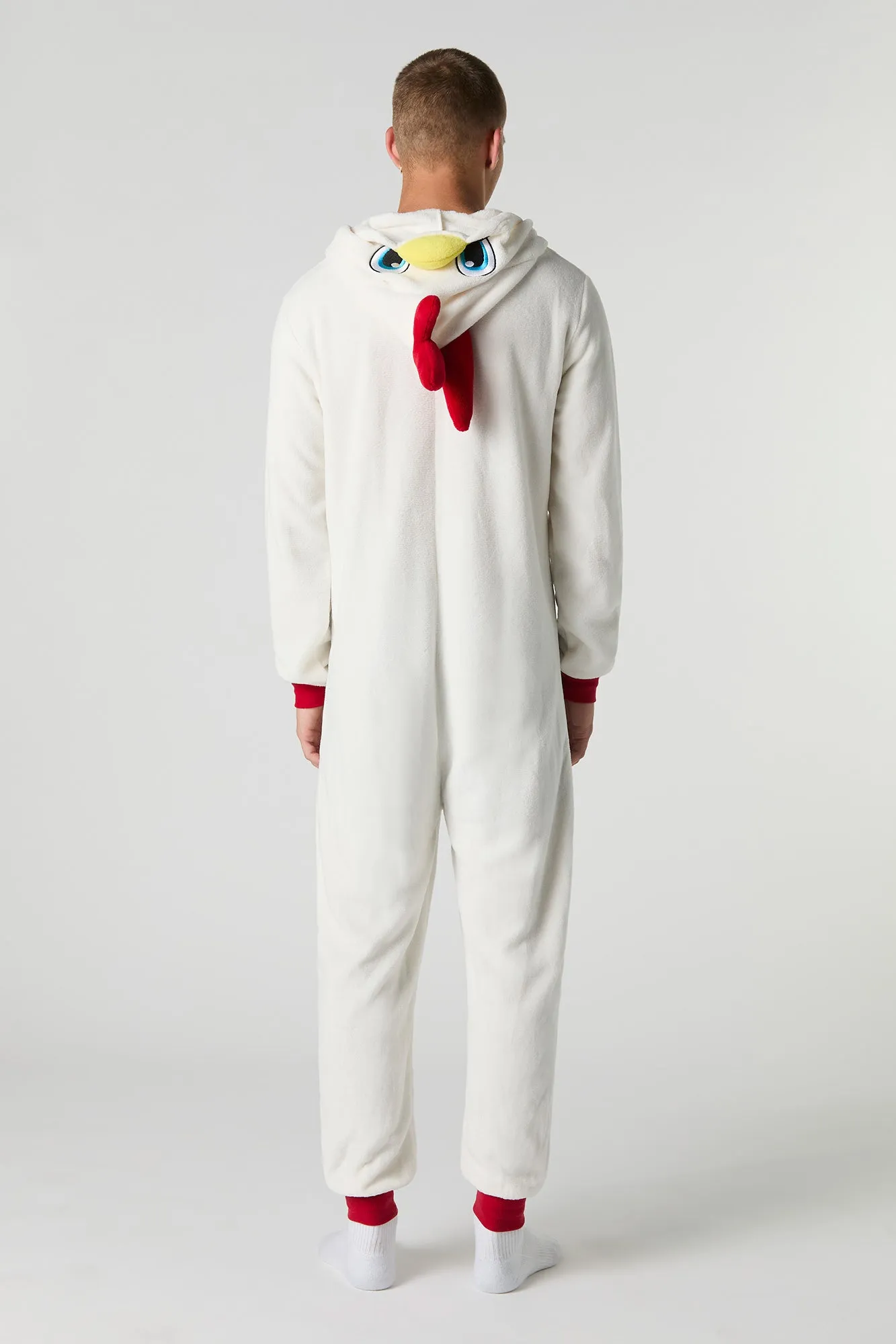 3D Chicken Plush Onesie sold by Urban Planet product image thumbnail 4