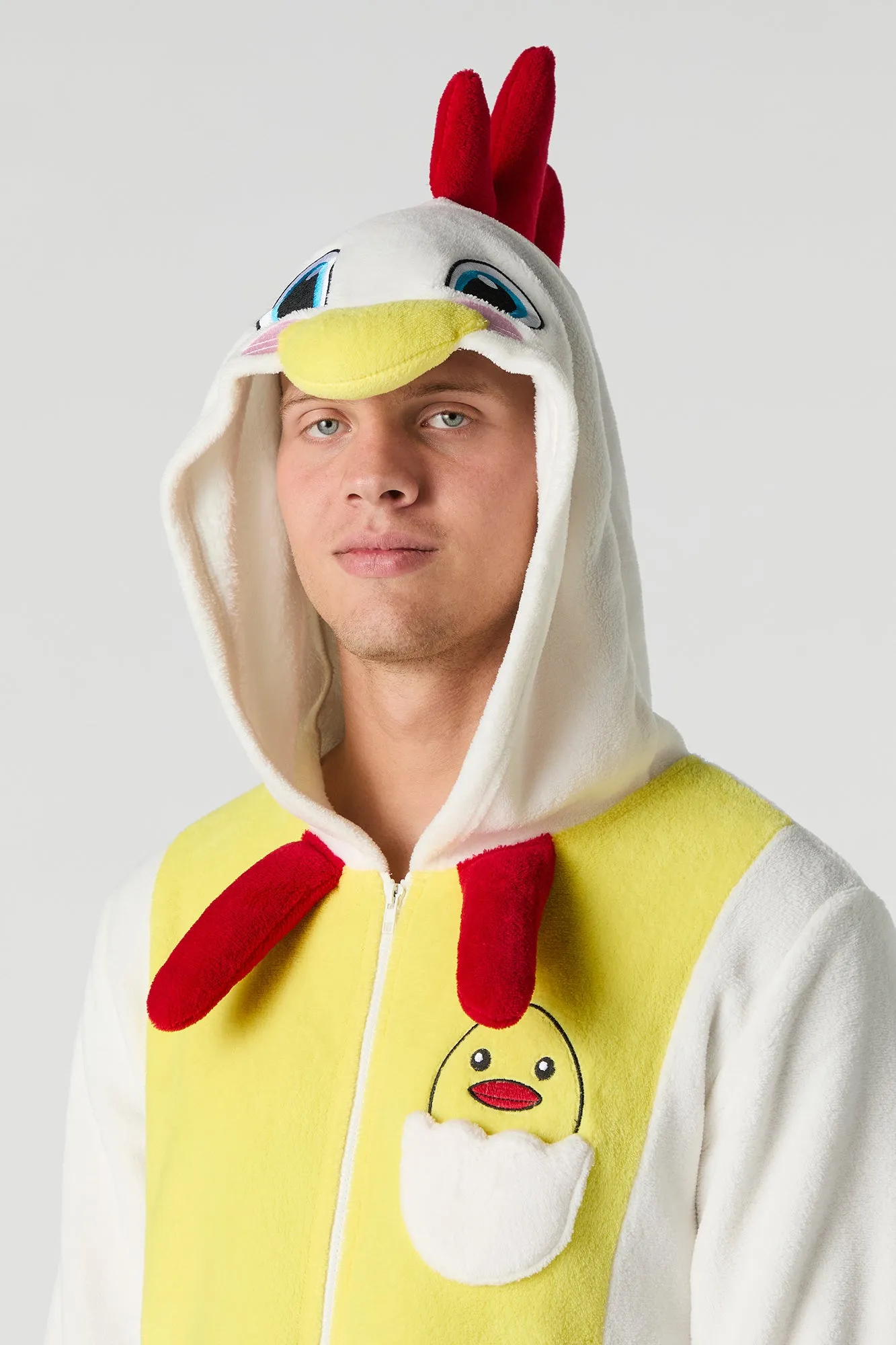 3D Chicken Plush Onesie sold by Urban Planet