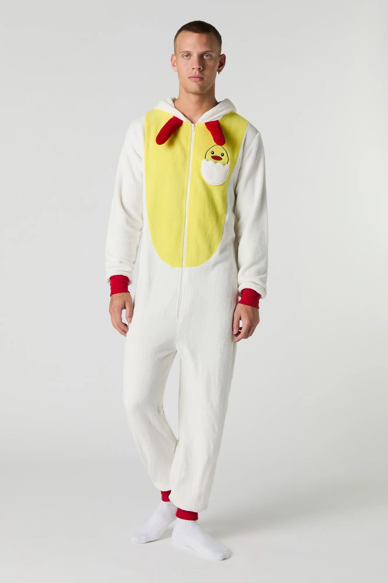 3D Chicken Plush Onesie sold by Urban Planet product image thumbnail 3