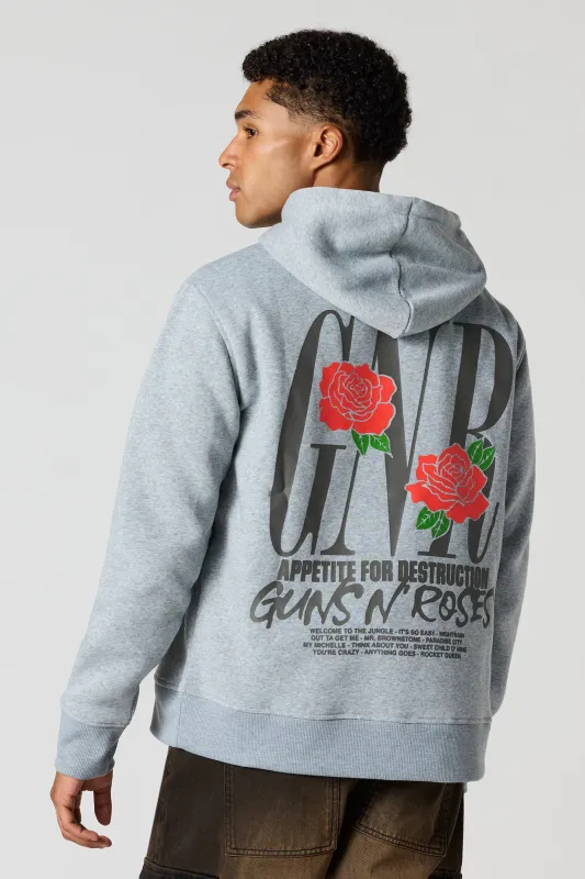 Guns N' Roses HD Print Hoodie sold by Urban Planet