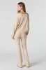 Knit Foldover Waist Flare Pant sold by Urban Planet