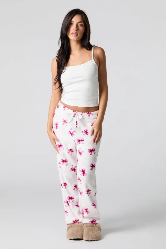 Cutesy Print Plush Pajama Pant sold by Urban Planet