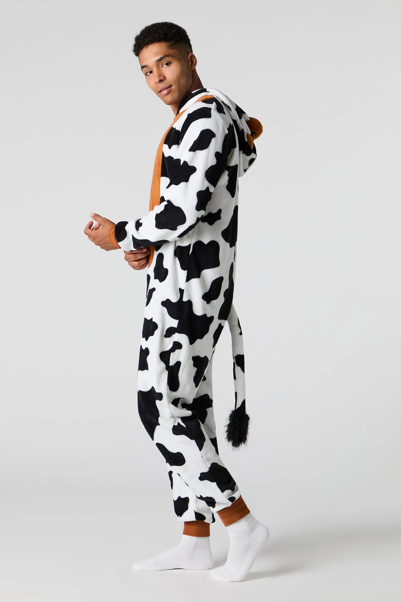 3D Cow Plush Onesie sold by Urban Planet product image thumbnail 2