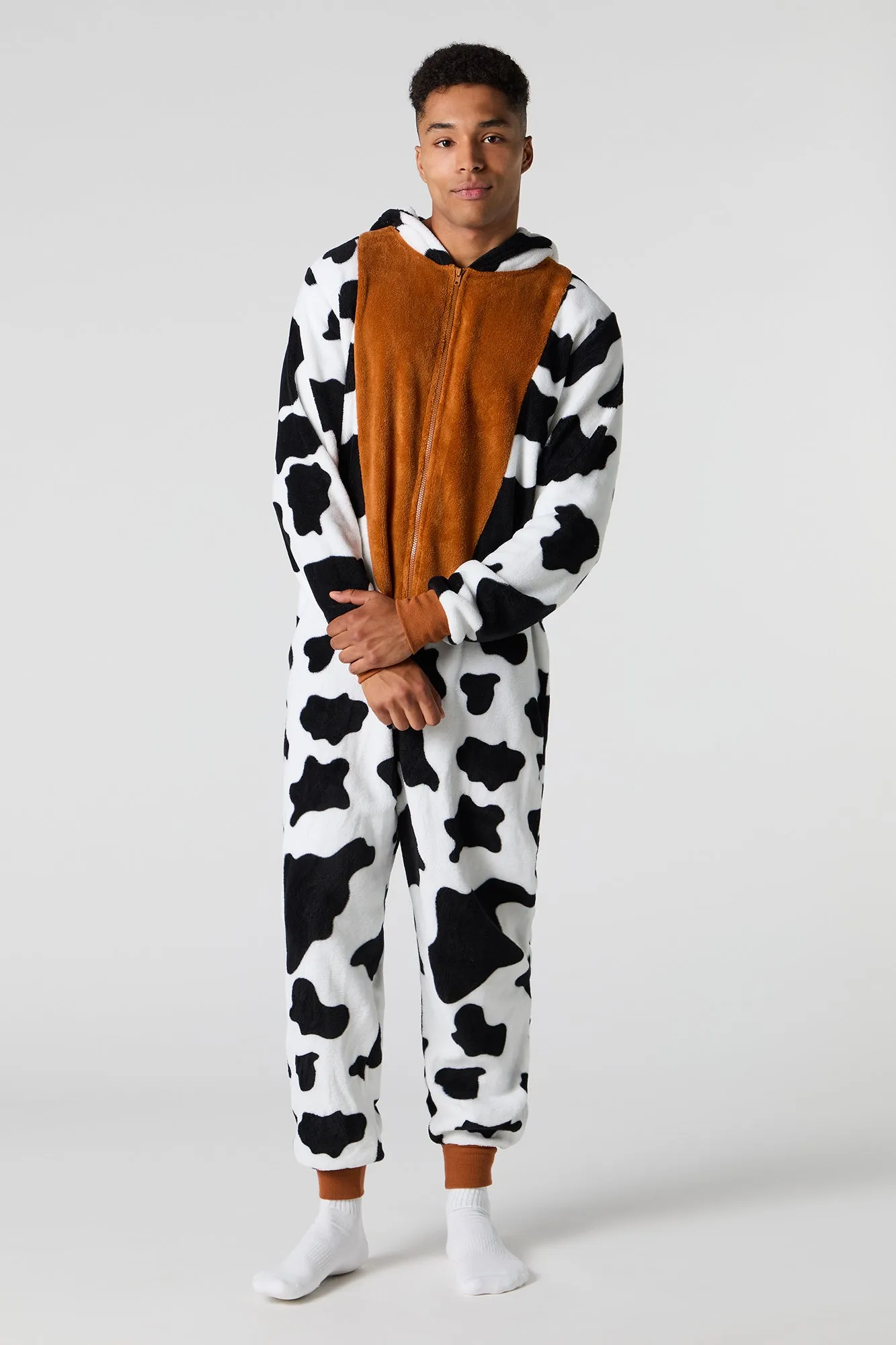 3D Cow Plush Onesie sold by Urban Planet product image thumbnail 3