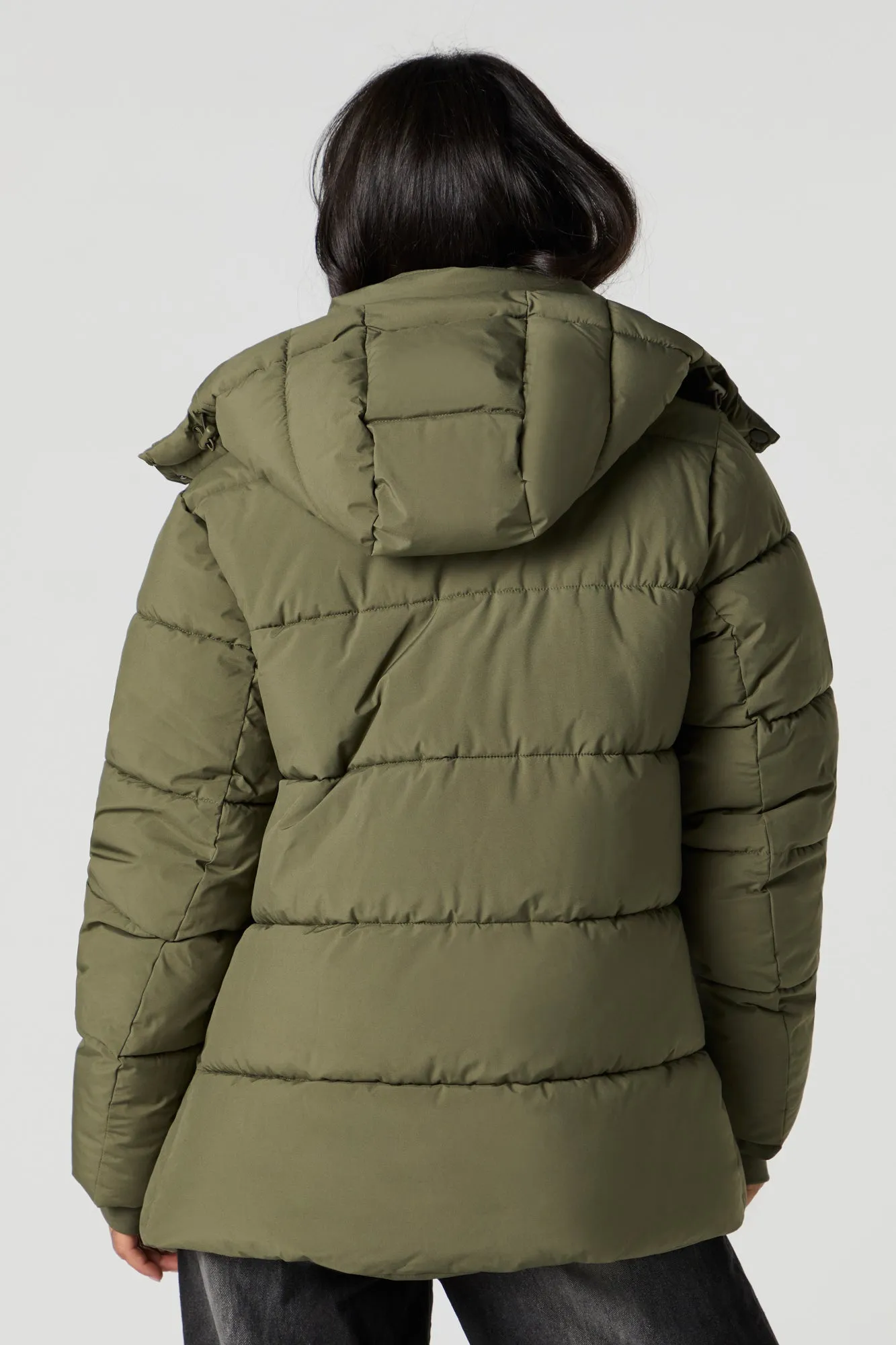Puffer Jacket with Hood sold by Urban Planet product image thumbnail 2