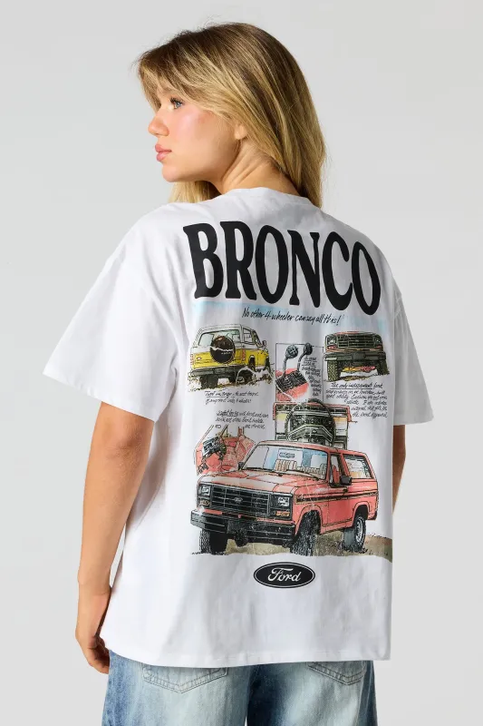 Ford Bronco Graphic Boyfriend T-Shirt sold by Urban Planet