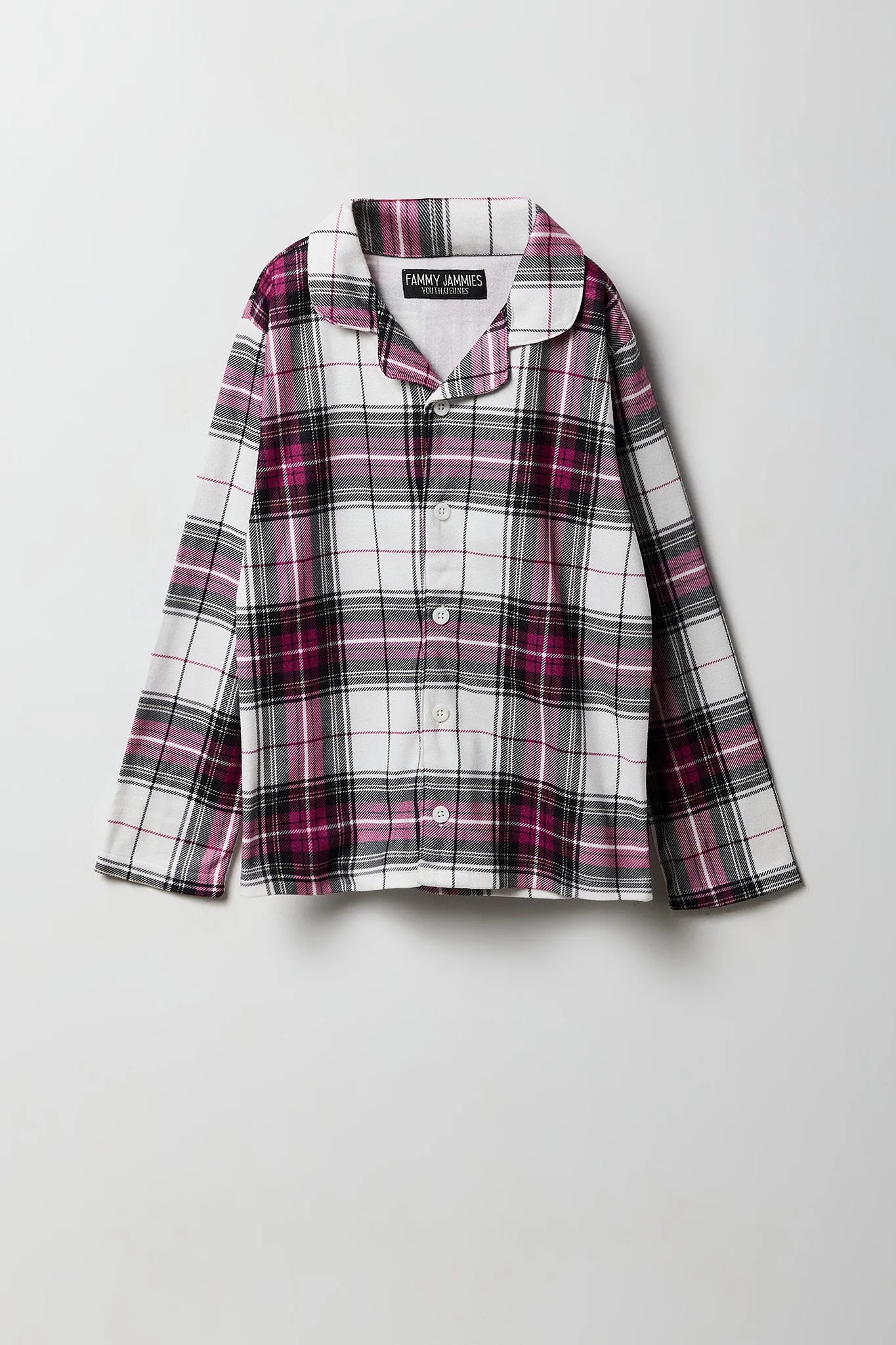 Ensemble-pyjama de famille deux pièces à carreaux pour enfants sold by Urban Planet product image thumbnail 2