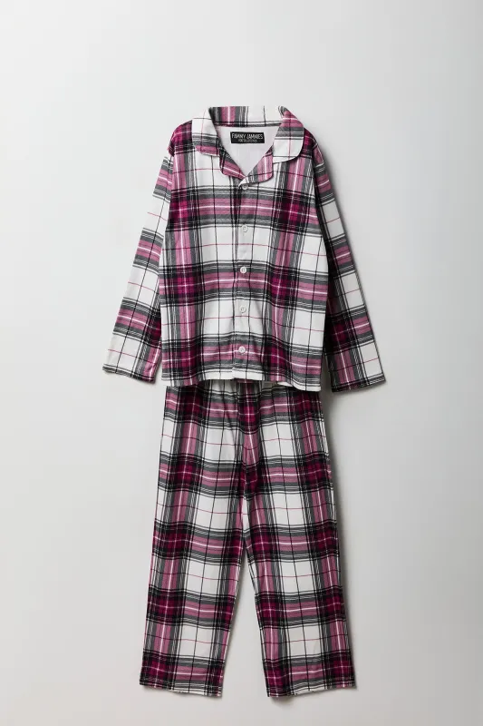 Ensemble-pyjama de famille deux pièces à carreaux pour enfants sold by Urban Planet