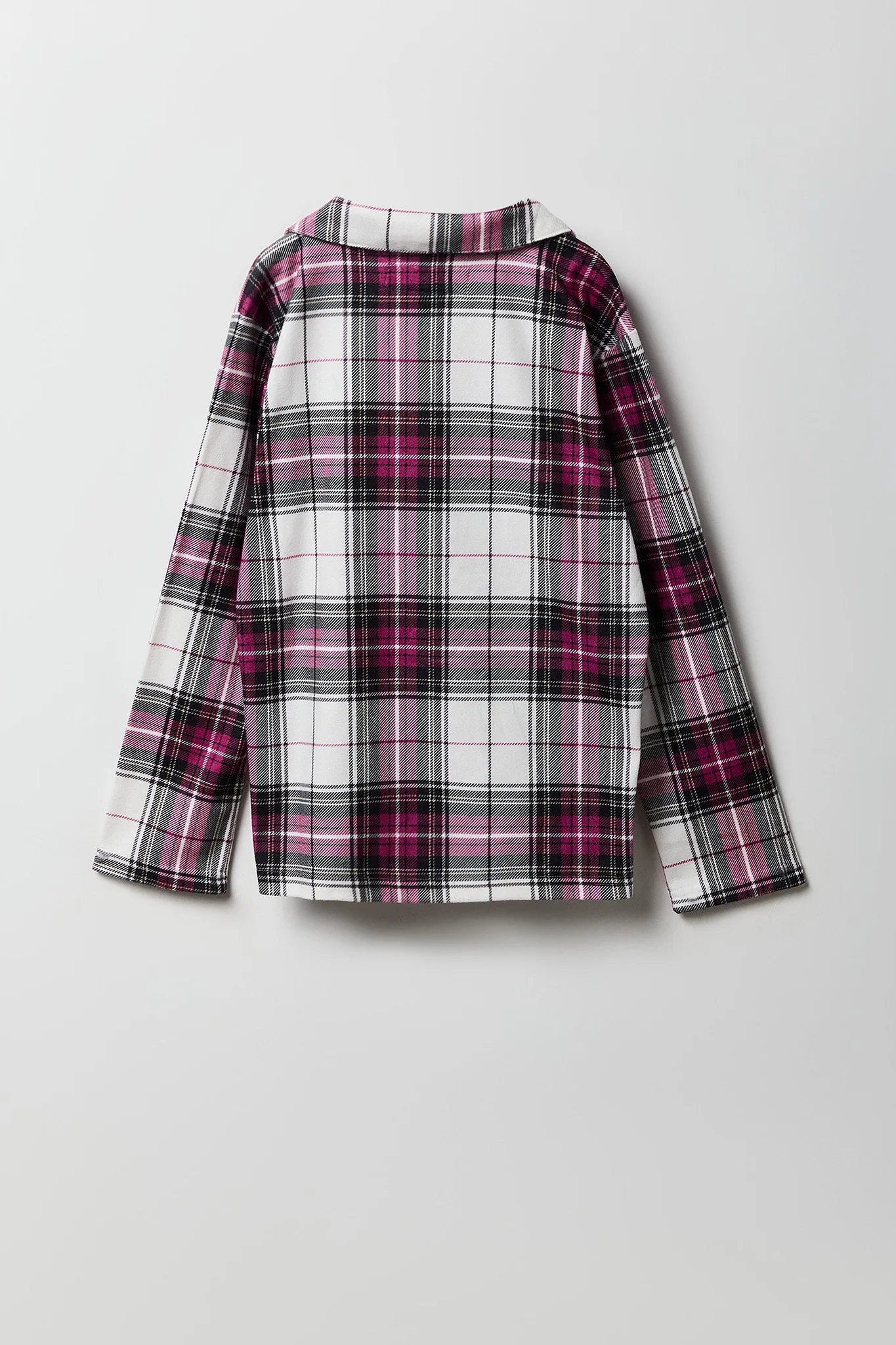 Ensemble-pyjama de famille deux pièces à carreaux pour enfants sold by Urban Planet product image thumbnail 3